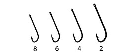 Asakura, Крючки BL-531, №2, 10шт. на X-FISHING