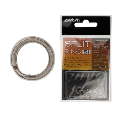 BKK, Заводное кольцо SPLIT RING-51 Размер:10+ на X-FISHING