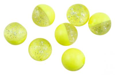 Berkley, Имитация икры Powerbait Power Clear Floating Eggs, Silver - Fluo Yellow на X-FISHING