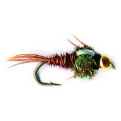 PFG, Мушка Bead Pheasant Tail, №12, 12шт. (B100) на X-FISHING