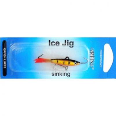 GRFish, Балансир Ice Jig #IJ03, 50мм, 8г, тонущий на X-FISHING