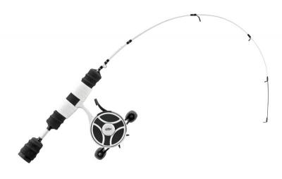 Комбо набор 13 FISHING V3 FreeFall Ghost 27" Light Left Hand (Flat Tip and Evolve Reel Wraps) на X-FISHING