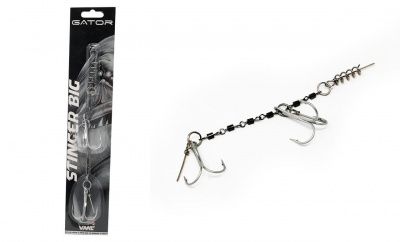 Gator, Оснастка Stinger Elite, Large, 3/0&3/0 на X-FISHING