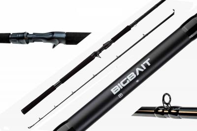 Gator, Удилище мультипликаторное Big Bait Black Titanium 8'5", до 180г на X-FISHING