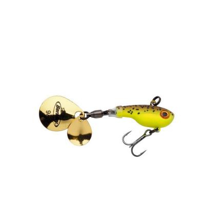 Berkley, Спинтейл Pulse Spintail, 21г, Brown Chartreuse на X-FISHING