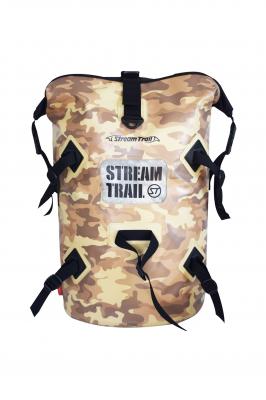 Герморюкзак Stream Trail  Dry Tank Camo Sand 60L на X-FISHING