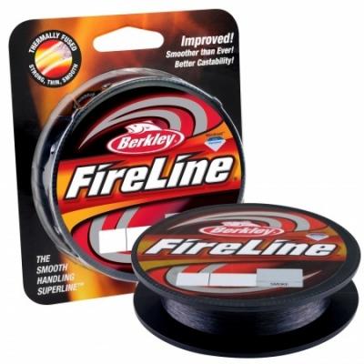 Berkley, Леска плетеная Fireline Fused Original, 300м, 0.15мм, 8.3кг, Smoke на X-FISHING