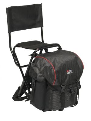 Abu Garcia, Рюкзак-стул Rucksack Standard with Backrest, 58x40x50см, 20л, Black/Red на X-FISHING