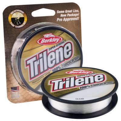 Berkley, Монолеска Trilene 100% Flurocarbon, 50м, 0.15мм, Clear на X-FISHING