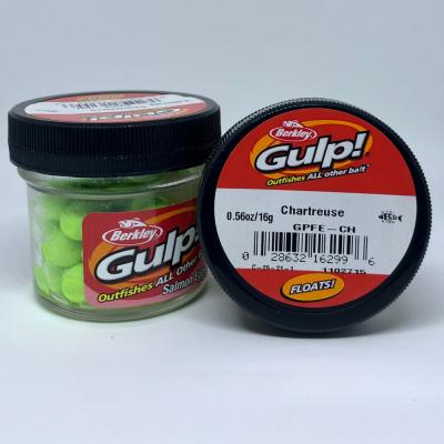 Berkley, Имитация икры Gulp! Salmon Eggs, 16г, Chartreuse на X-FISHING