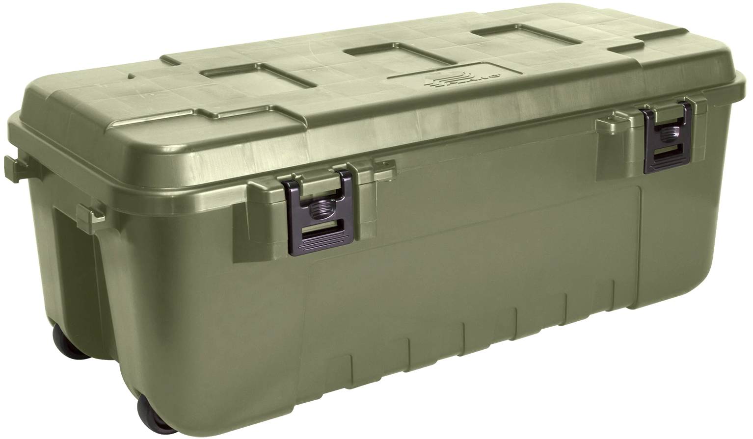 Ящик (plano) для снаряжения (водозащищенный, лоток, 381x203x254мм, зелёный)