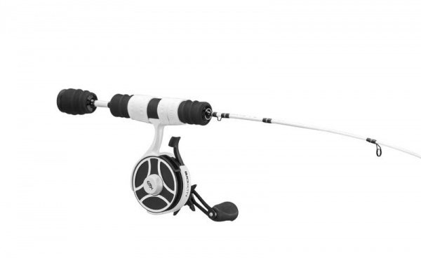 Комбо набор 13 FISHING V3 FreeFall Ghost 27" Light Left Hand (Flat Tip and Evolve Reel Wraps) на X-FISHING