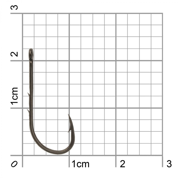 BKK, Крючок одинарный Beak Baitholder-R, №8, 10шт. на X-FISHING