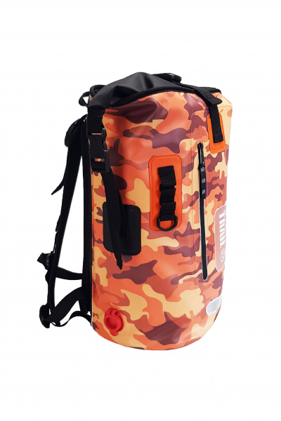 Герморюкзак Stream Trail  Dry Tank Camo Orange 25L на X-FISHING