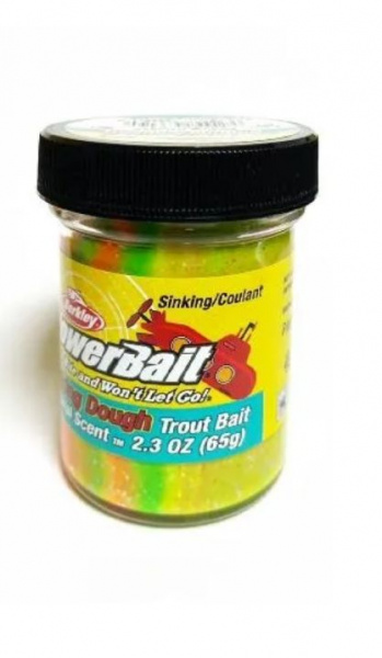 Berkley, Паста форелевая Sinking Glitter Trout Bait, Rainbow на X-FISHING