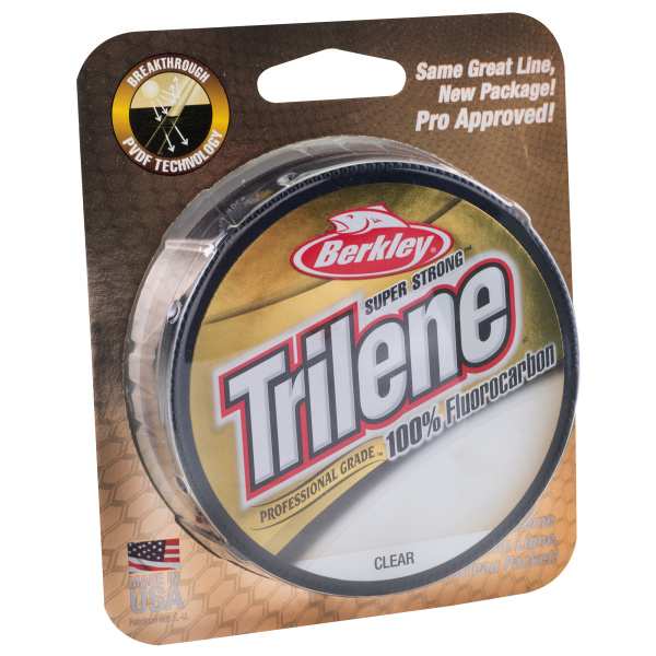 Berkley, Монолеска Trilene 100% Fluorocarbon 25м, 0.30мм, Clear на X-FISHING