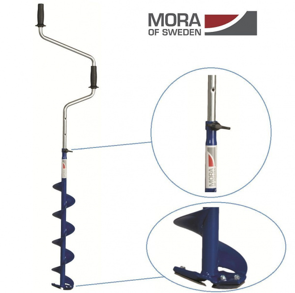 Mora, Ледобур Mora Ice Easy 175мм, арт.20442 на X-FISHING